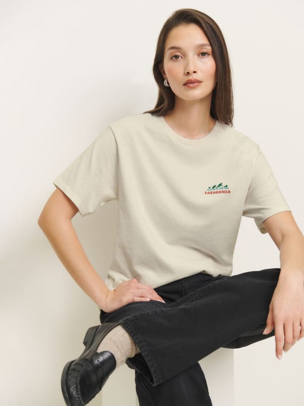 Patagonia M's Take A Stand Responsibili-tee - Birch White